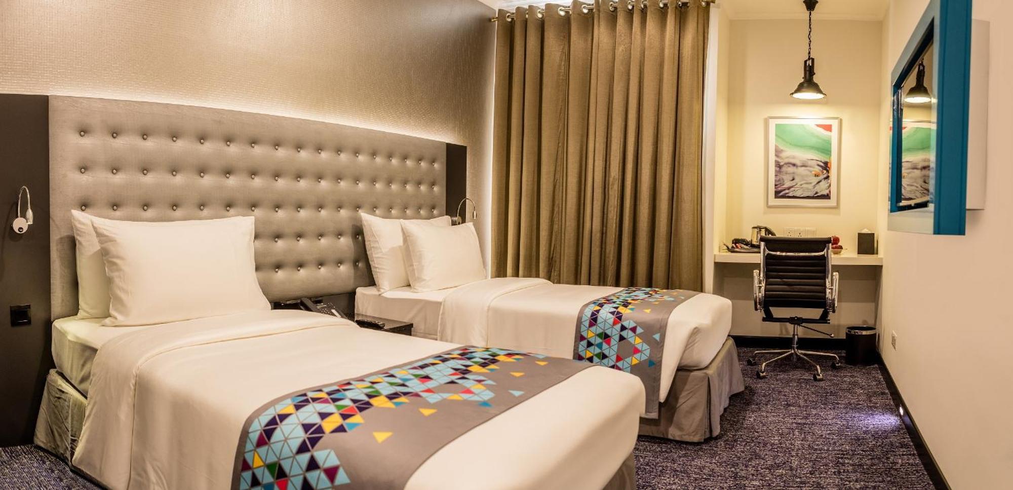 Superior Twin Room on Laundry Services