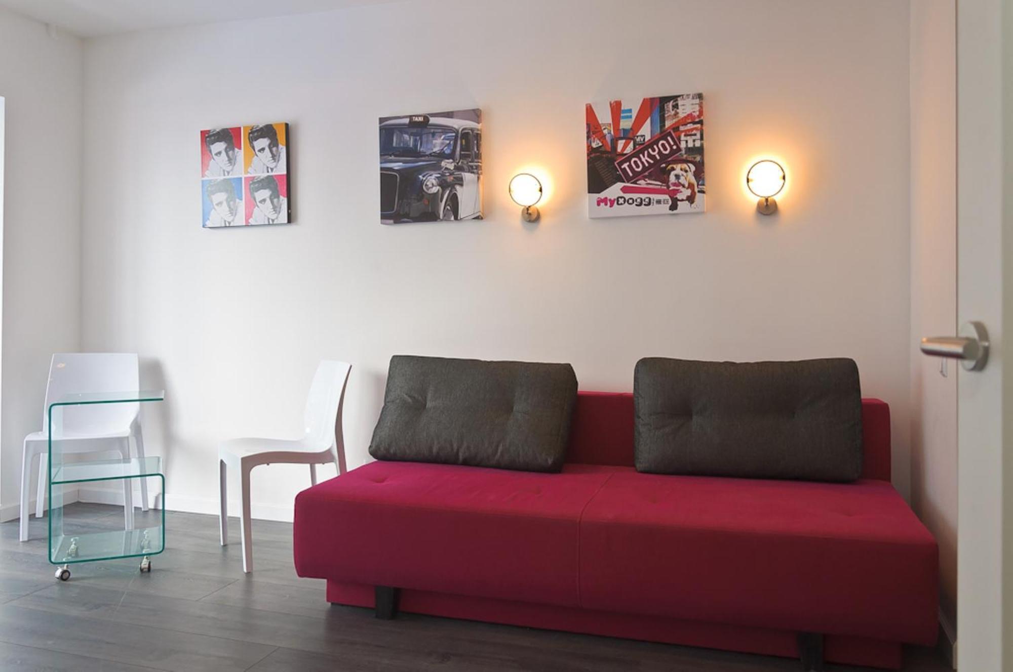 Stilvolles Apartment mit 1 Schlafzimmer und Panoramablick