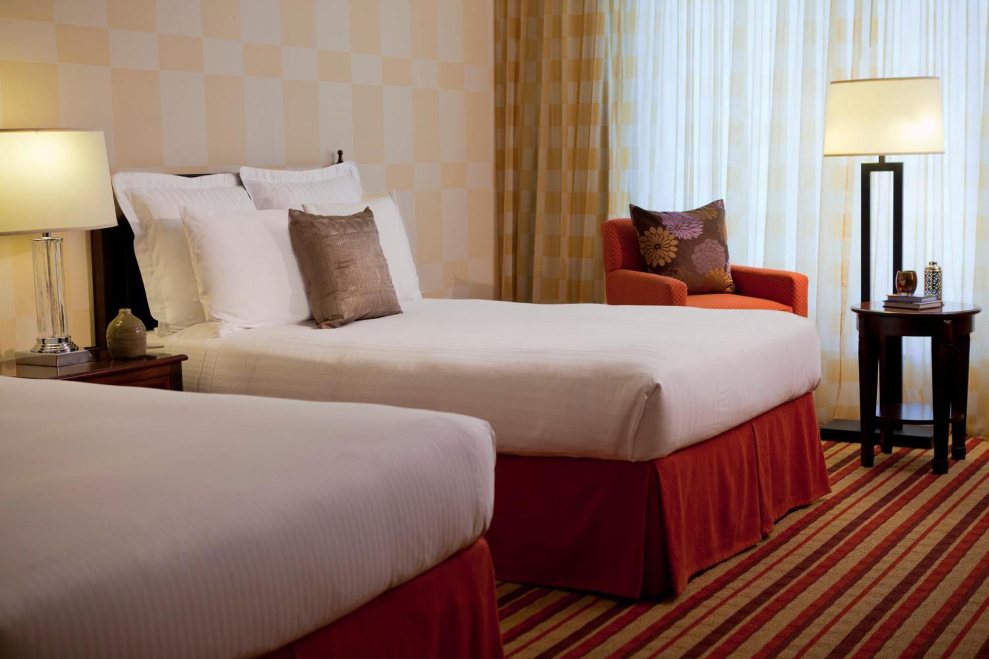 Queen Room Two Queen Beds Bath Tub Mobility or Hearing Accessible Non-Smoking