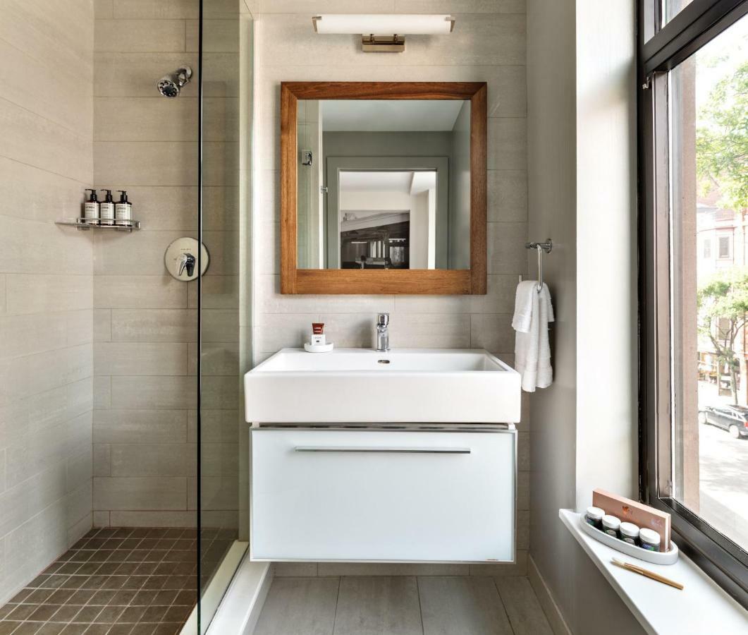 Revolution Loft Two Double Beds Bathroom Room