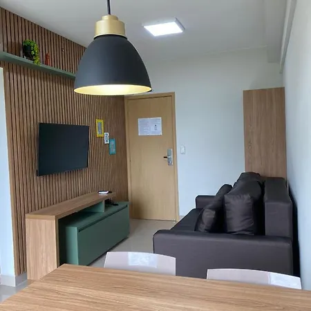 Park Veredas - Flat Excepcional, com mobília de alto padrão-2
