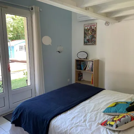 Merig'Home Chambre Bd Climatisee Dans Maison Avec Piscine Au Calme En Ville, Sdb & Toilettes Prives-2