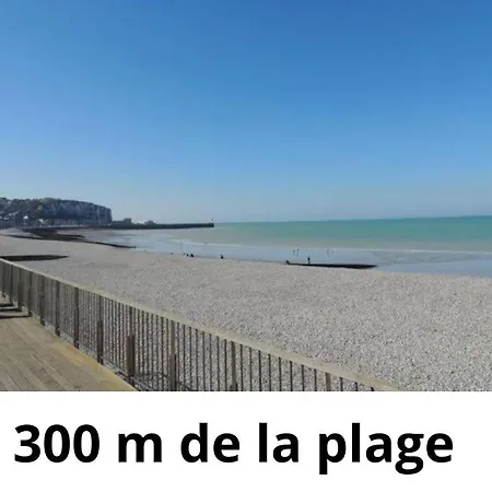 Villa Des Bains De Mer Avec Balcon Et Vue, Terrasse, 300 M Plage, 2 Chambres, Velos Fournis A Mers Les Bains Le Treport, Petit Dejeuner En Option-3