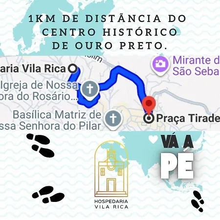 Hospedaria Vila Rica - Pousada a 1 km do Centro Histórico-3