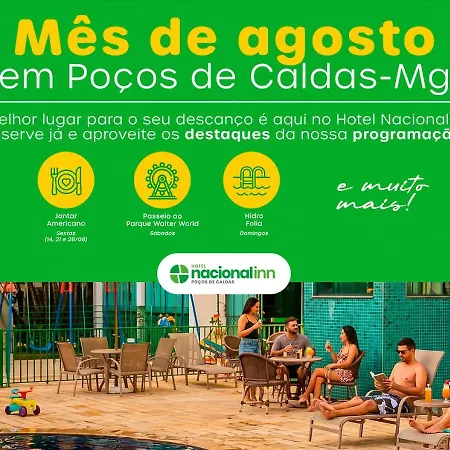 Hotel Nacional Inn Poços de Caldas - Lazer completo e Gastronomia no Centro-3