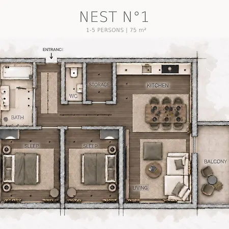 The Black Eagle Luxury Appartements-3