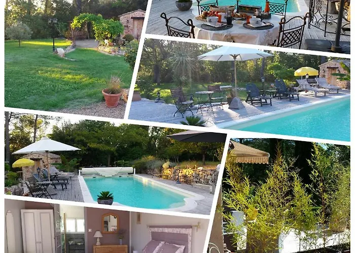 Bed and Breakfast Le Jardin des Selves à Draguignan