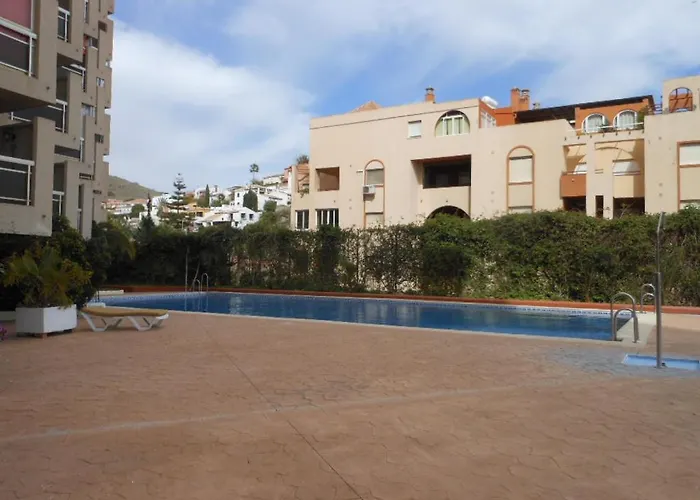 Apartamento 1A Linea Playa Com Piscina Almuñécar