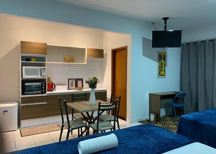 B & A Suites Inn Hotel - Quarto Luxo Safira Anápolis
