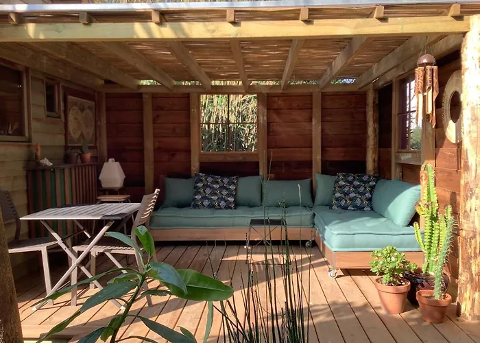 La Cabane D'Arbolateia Piscine & Spa