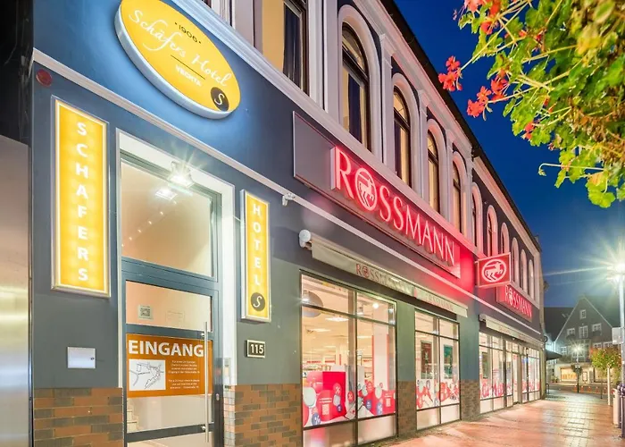 Schäfers Hotel, Self-Check-in, Cafe und Bäcker am Hotel Vechta