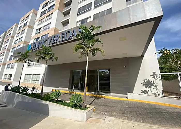 Park Veredas - Flat Excepcional, Com Mobilia De Alto Padrao