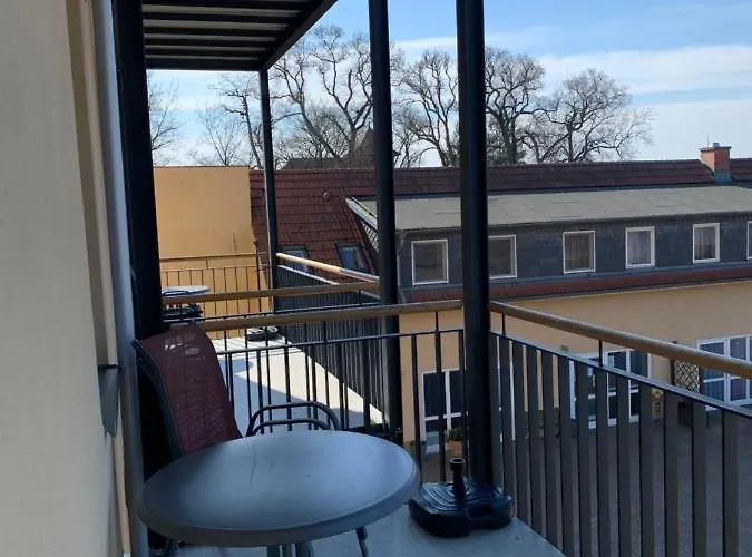 Einraumapartment mit Seeblickbalkon Rheinsberg