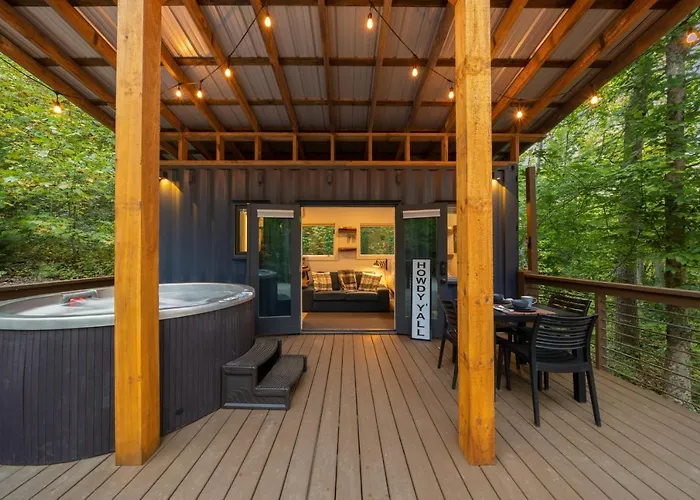 The Container At Camp Toccoa Hotel Blue Ridge