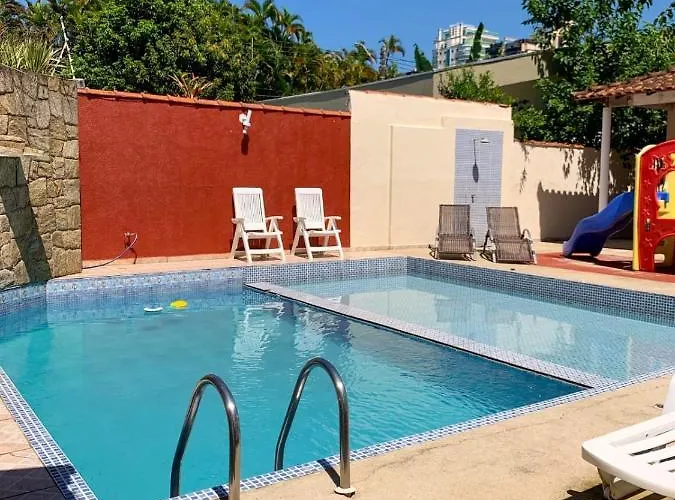 Hotel Rosa da Ilha Guaruja - Perto do Mar com piscina