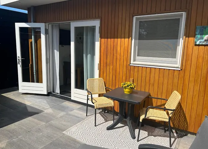 Luxe kamer Chambre Renard met eigen terras Zoutelande