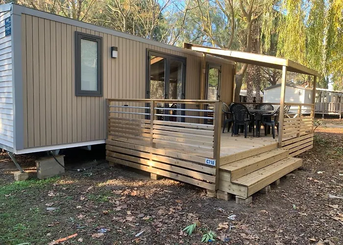 Camping 4 Etoiles Le Bosc Saint Cyrpien Mobil Home