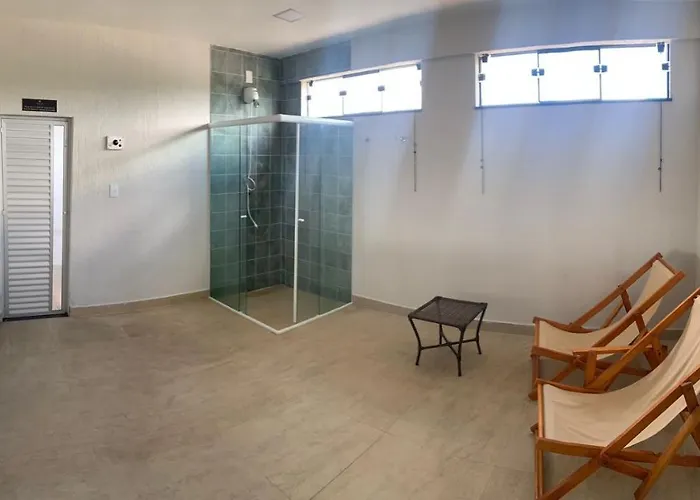 Flat Com Cafe Da Manha & Linda Vista Da Piscina