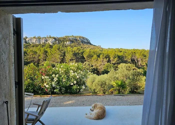 Bed and Breakfast Mas De La Fadeto à Les Baux-de-Provence