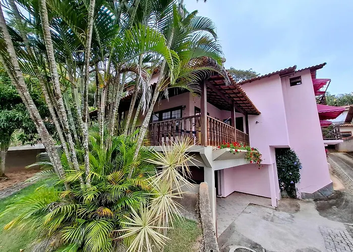 Casa Rosada Seu Refugio Na Serra Miguel Pereira