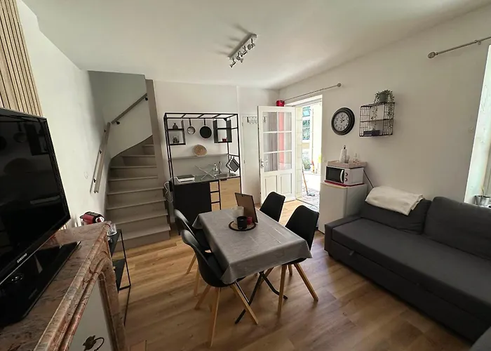 2 chambres, 4 a 6 voyageurs en centre ville, à 5 mins du zoo La Flèche