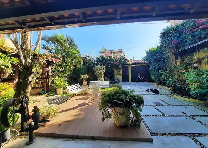 Suíte no jardim - Praia dos Anjos