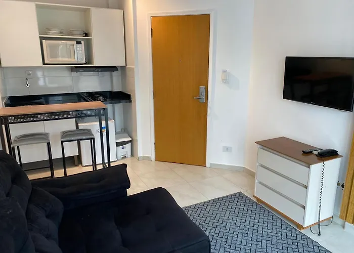 Atlantico Flat Gonzaga Aparthotel Santos 