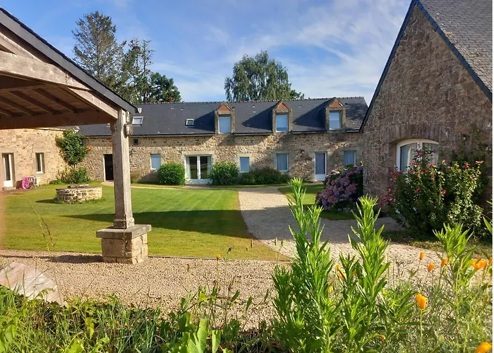 Les chambres du Manoir de Kerhel Locoal-Mendon