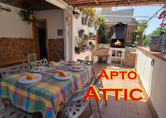 Appartement Penthouse Near Park Gueell, 6 Min Walk To Metro à Barcelone