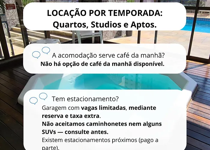 Stay - Apartamentos, Studios E Quartos - Piscina, Jacuzzi E Sauna - 400M Da Praia Central Balneário Camboriú
