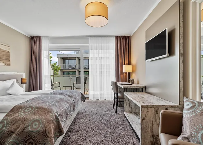 Strand No 1 Hotel Strand No 1 - Doppelzimmer 7 - Landseite