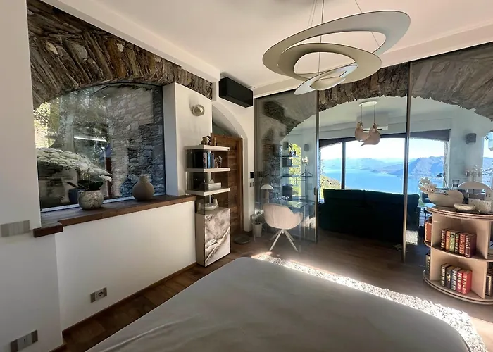 Private Luxury Spa & Silence Retreat With Spectacular View Over The Lake Maggiore Stresa