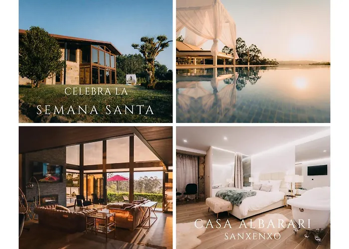 Casa Albarari Boutique Double Rooms With Access To Shared Infinity Pool Sanxenxo