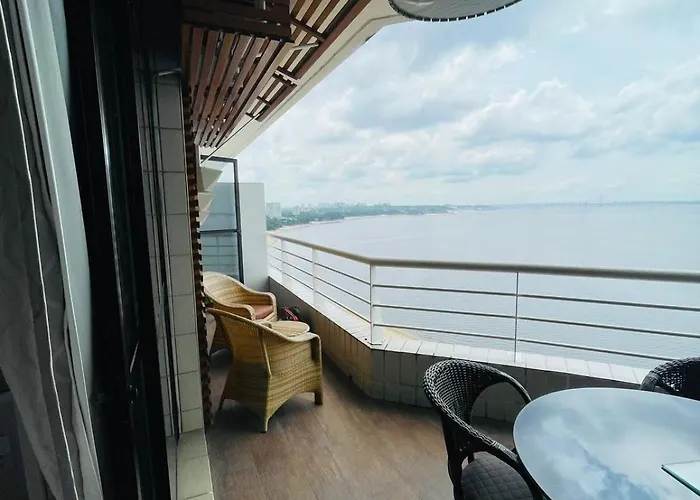 Tropical Executive Flat Vista Incrível para a Orla