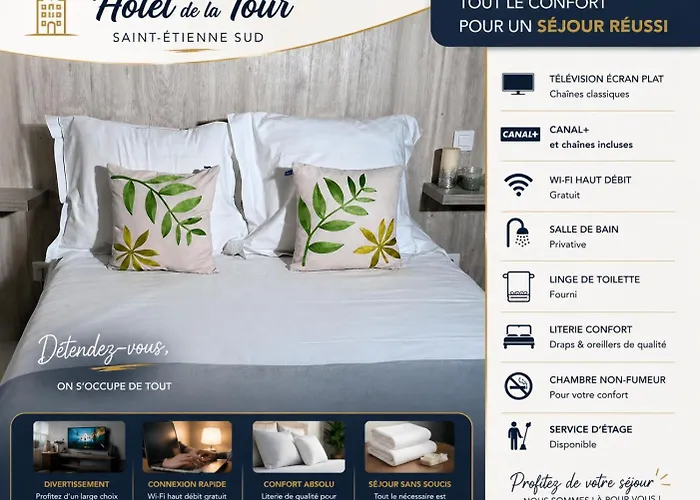 HOTEL De La Tour Saint Etienne SUD Le Chambon-Feugerolles