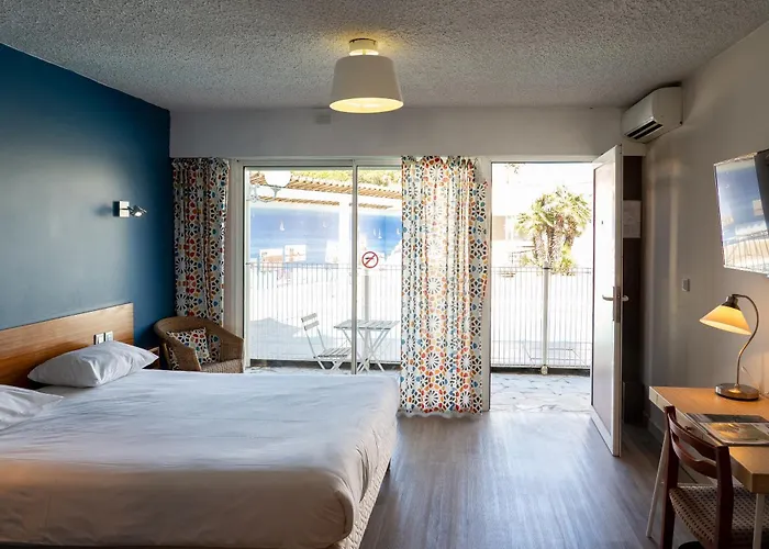 Amerique Hotel Palavas - Piscine - Plage