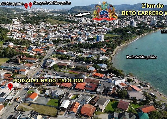 Pousada Ilha Do Itacolomi Penha 
