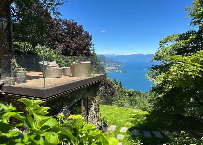 Private Luxury Spa & Silence Retreat With Spectacular View Over The Lake Maggiore