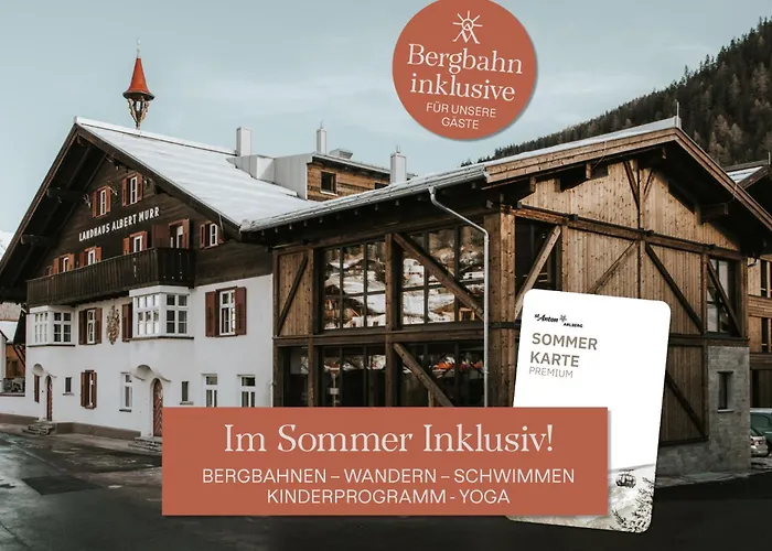 Landhaus Albert Murr Inkl Premium Sommerkarte Sankt Anton am Arlberg