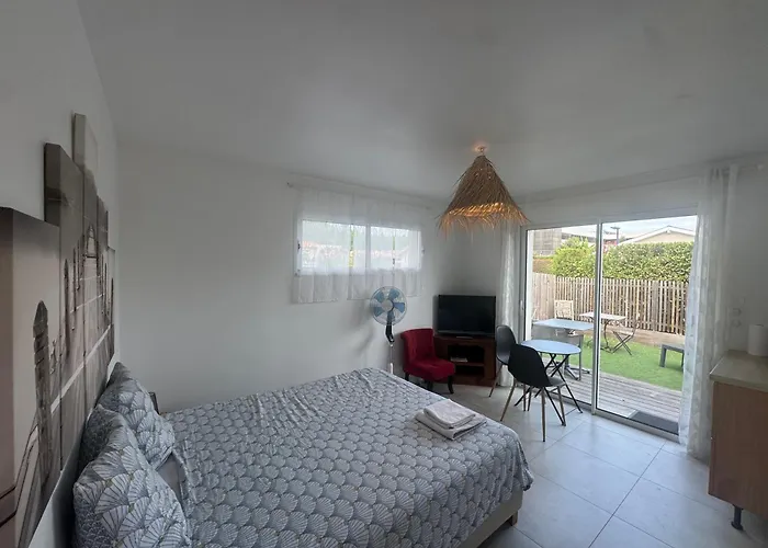 Chambre privée avec terrasse Capbreton