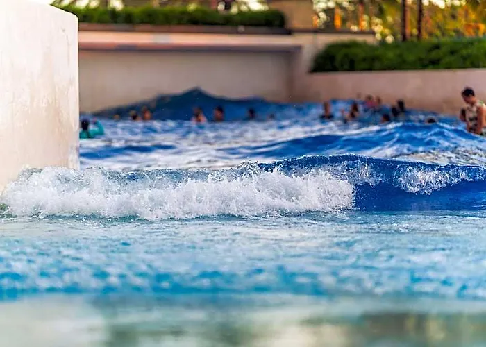 R'Holistay Azure North King Size Bed & Wave Pool