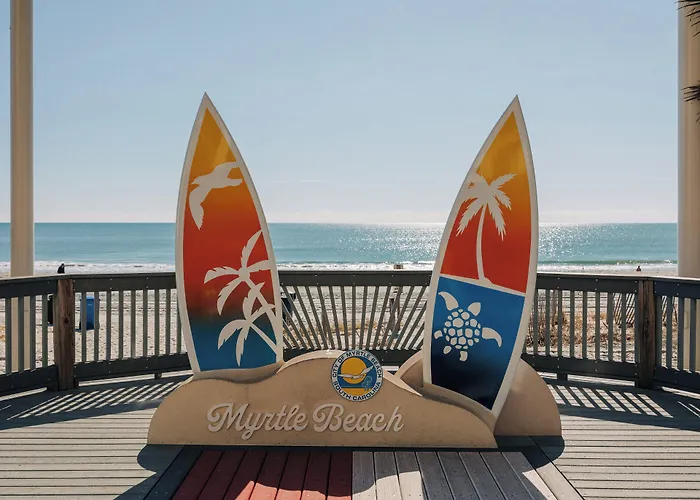Sandcastle Oceanfront Resort At The Pavilion Myrtle Beach