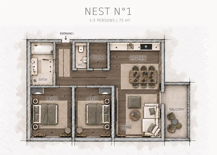 The Black Eagle Luxury Appartements
