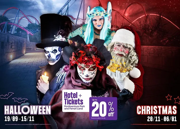 Portaventura Hotel Roulette - Includes Unlimited Access To Portaventura Park & 1 Access To Ferrari Land Salou